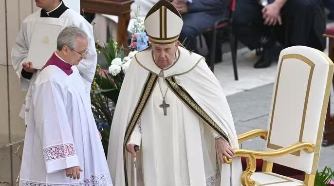 Papa Francisco Preside Missa De P Scoa Apesar De Sa De Fr Gil R Dio