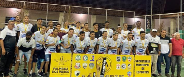 É campeão: ASA palmeirense vence São Félix da Bahia e conquista titulo sub 20 na Copa R.A de futebol de base