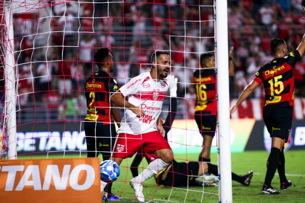 Série B: Em jogo atrasado da 1ª rodada, CRB vence o Sport por 2 a 0 e sobe para 11ª posição na classificação