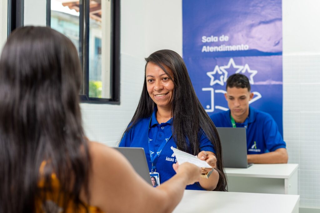 Atendimentos da Águas do Sertão na Central Já! de Palmeira agora são realizados por meio de agendamento online