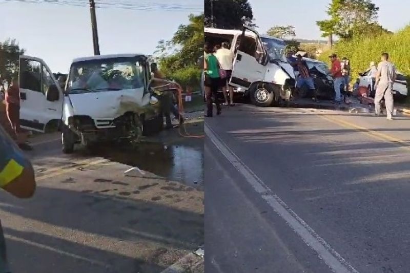 Morre aposentada vítima de colisão envolvendo uma van que transportava pacientes de Santana do Ipanema