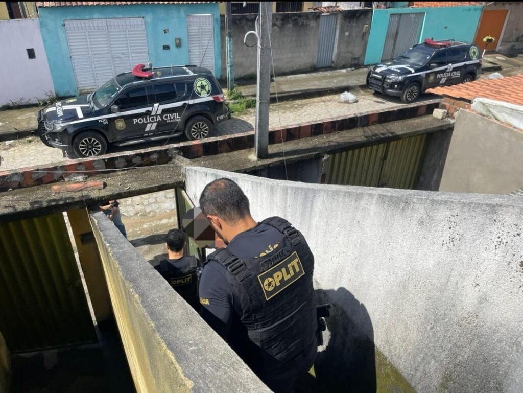Suspeito de estuprar a enteada de cinco anos é preso, em Maceió