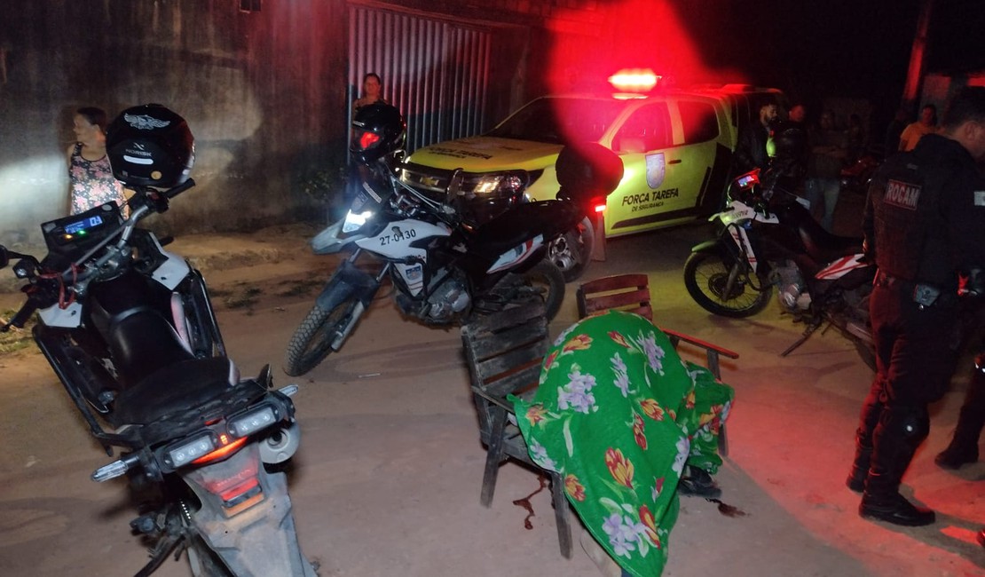 Homem de 43 anos é morto a tiros em Arapiraca