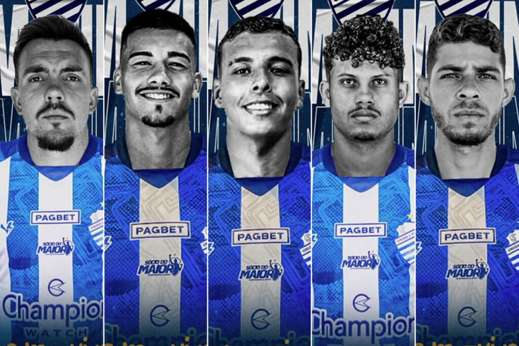 CSA anuncia mais cinco reforços e a pré-temporada começa na próxima segunda-feira