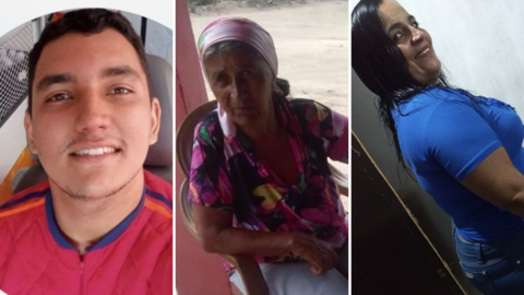 [Vídeos] Colisão frontal entre ambulância e caminhão causa a morte de três pessoas