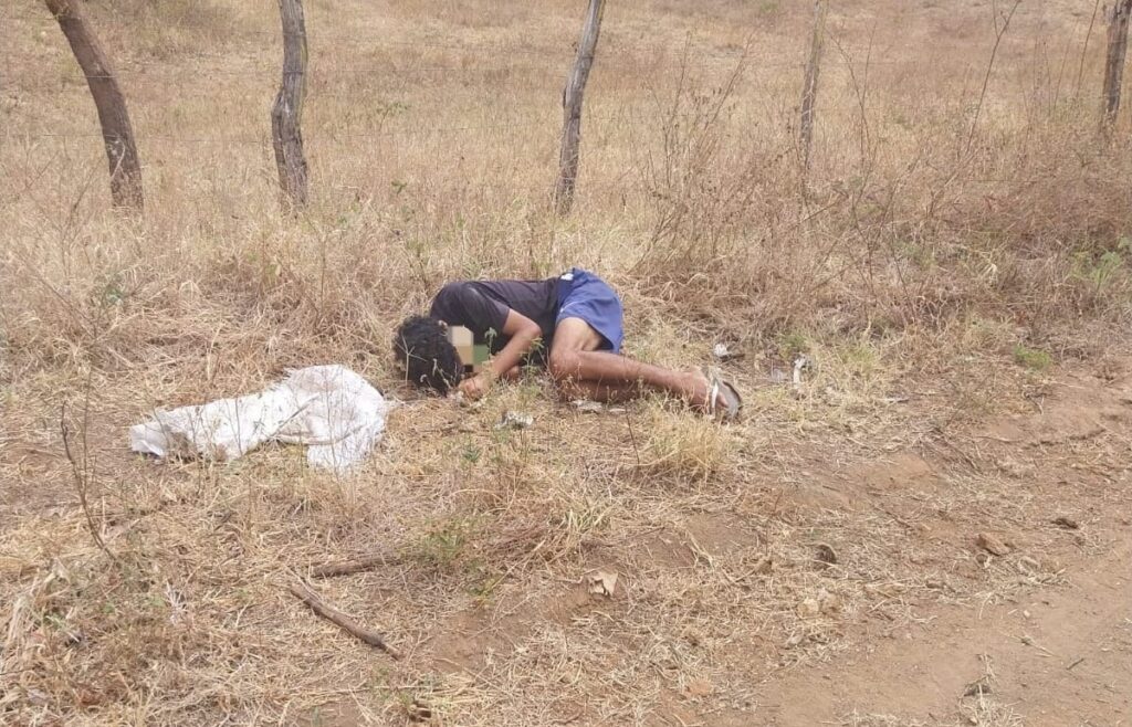 [Vídeo] Homem é encontrado morto na zona rural de Palmeira dos Índios