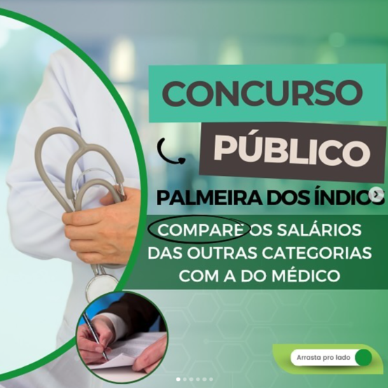 Sindicato dos Médicos contesta edital de concurso de Palmeira dos Índios e pede: “não se inscrevam”