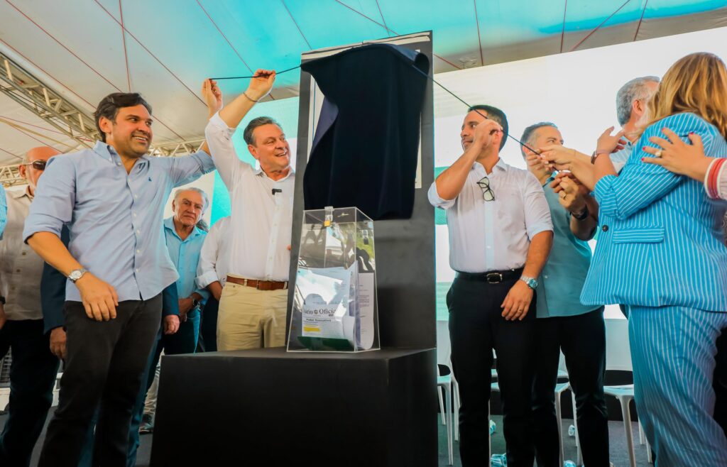 Governador e ministro da Agricultura e Pecuária lançaram obra da Embrapa em Alagoas