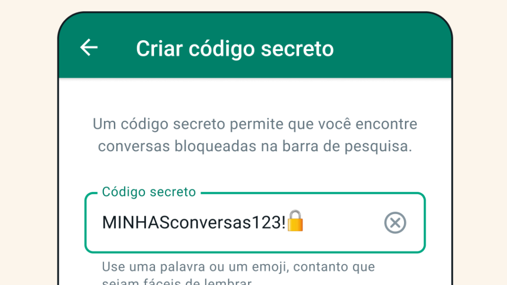 Novo recurso do WhatsApp permite colocar senhas em conversas individuais