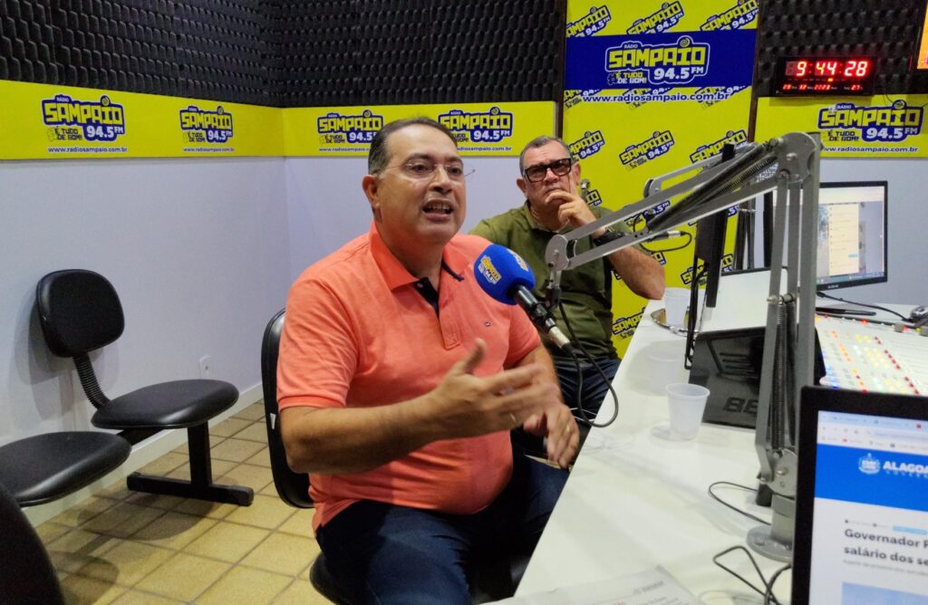 [Áudio e vídeos] Diretor-presidente do Ipaseal Saúde, Adeilson Bezerra, concede entrevista à Rádio Sampaio
