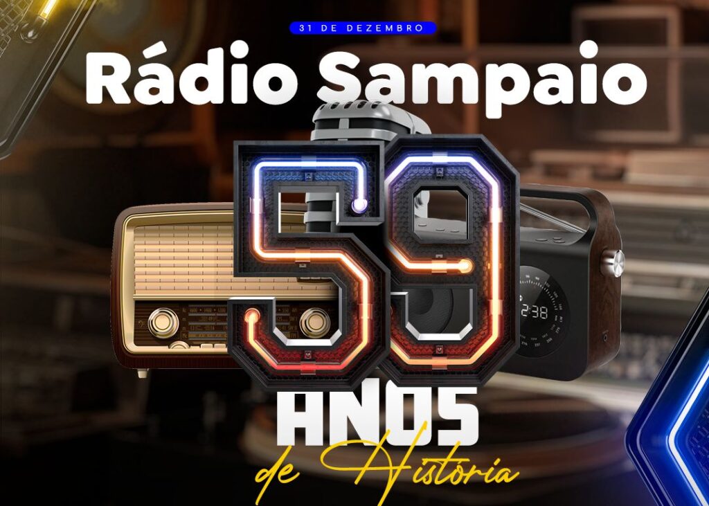 Conheça a história da Rádio Sampaio, que comemora 59 anos neste domingo (31)