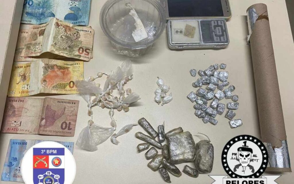 Homem é preso e drogas são apreendidas em Taquarana