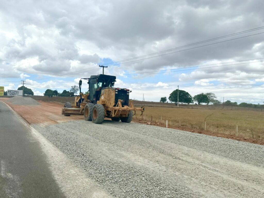 Obras de duplicação da AL-115, que liga Palmeira a Arapiraca, avançam e chegam a novo trecho