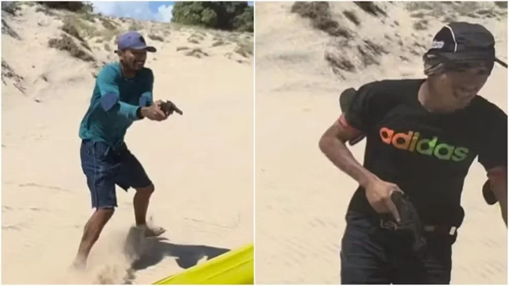 [Vídeo] turistas sofrem tentativa de assalto em dunas no Ceará