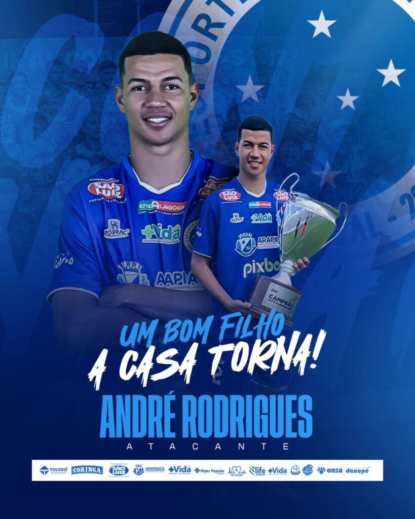 Cruzeiro de Arapiraca anuncia goleiro, volante e atacante; dois deles já estiveram no CSE