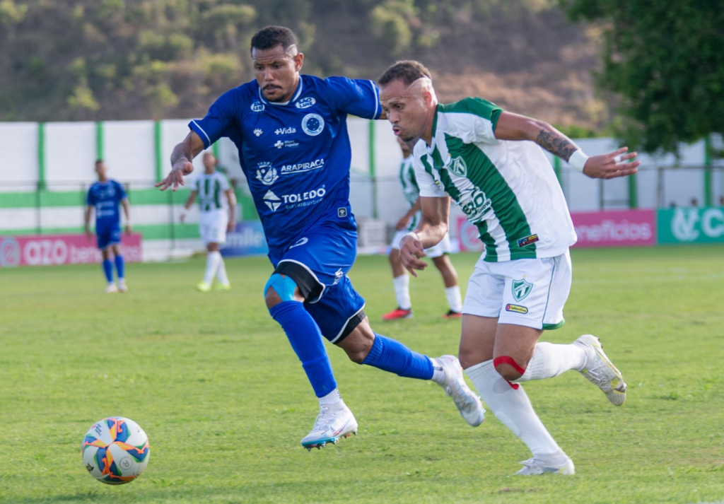 Murici vence o Cruzeiro por 2 a 0 e assume vice-liderança do Alagoano; estrelado segue sem vencer