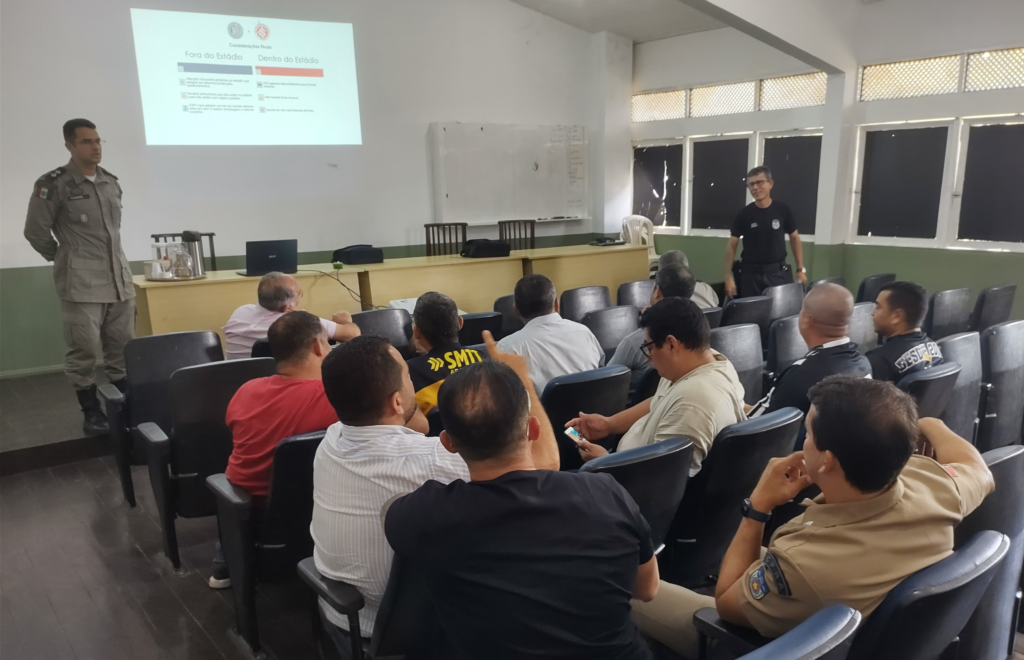 Reunião no 3º BPM define esquema de segurança para o jogo ASA x Internacional pela Copa do Brasil
