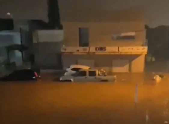 [Vídeo] Fortes chuvas causam alagamentos e estragos em Frederico Westphalen, no RS