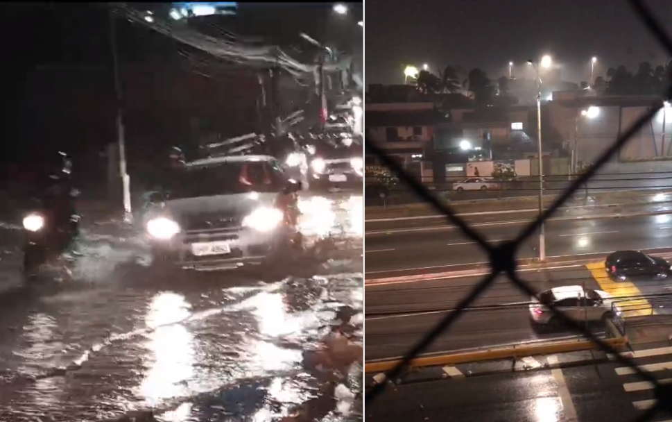 ( Vídeo) Maceioenses são surpreendidos por chuva e fortes ventos