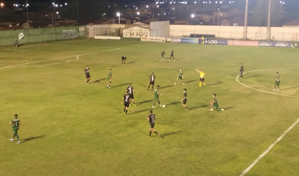 Coruripe e Dimensão Saúde vencem seus jogos no fechamento da 5ª rodada da Copa Alagoas