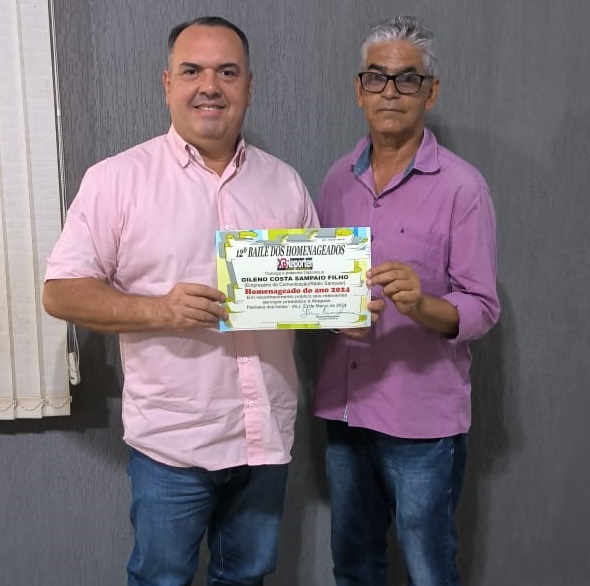 Empresário Gileninho Sampaio recebe homenagem pelos serviços prestados por Alagoas