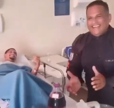 [Vídeo] PMs prestam depoimento após vídeo comemorando aniversário de miliciano preso