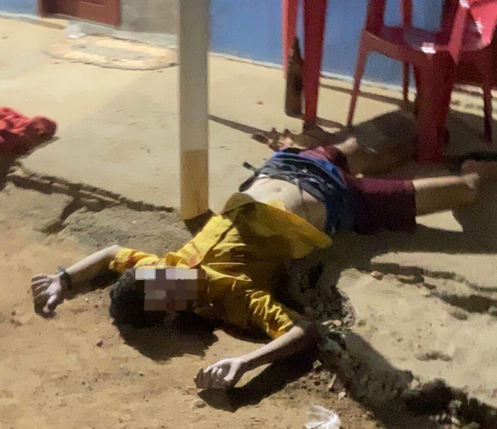 Homem é morto a tiros e mulher fica ferida, em bar de Igaci