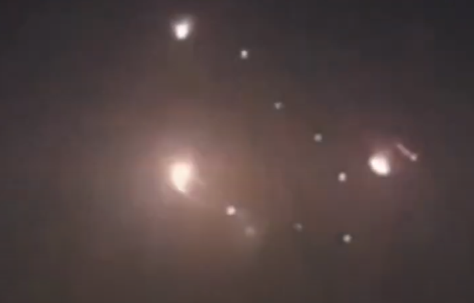 [Vídeo] Mísseis lançados contra Israel são interceptados pelo domo de ferro e pelos EUA