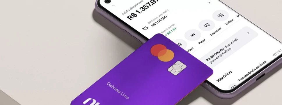 Nubank lança modalidade por assinatura que dá direito a cashback e 12 meses de assinatura de HBO Max