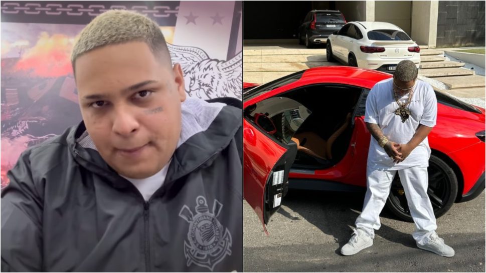 MC Ryan é levado para Polícia Federal e tem Ferrari apreendida
