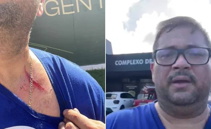 [Vídeo] Professor de cursinho é agredido durante briga de trânsito, em Maceió