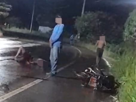 [Vídeo] Motociclista perde uma das pernas em acidente na AL-110, em Taquarana