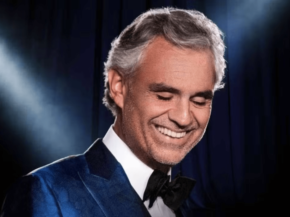 Ingresso show de Andrea Bocelli em hotel de luxo no Rio custará R$ 50 mil