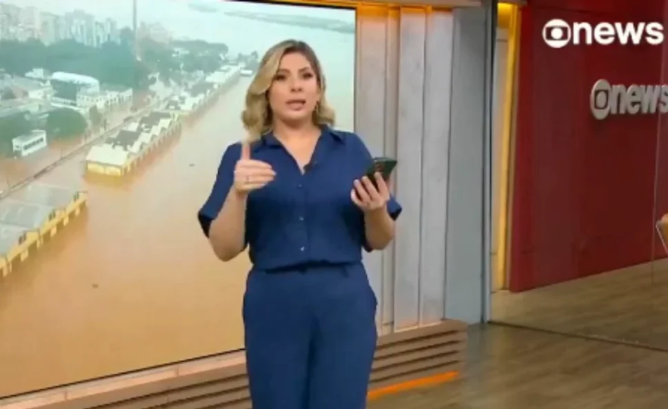 [Vídeo] Jornalista da Globo é criticada após falar de vídeos de civis salvando civis no RS