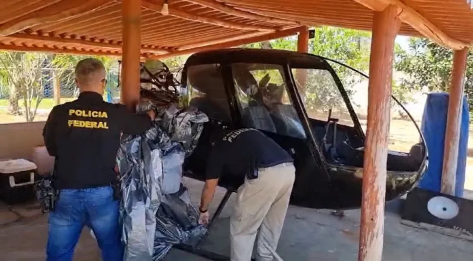 PF apreende nove helicópteros usados para traficar drogas internacionalmente