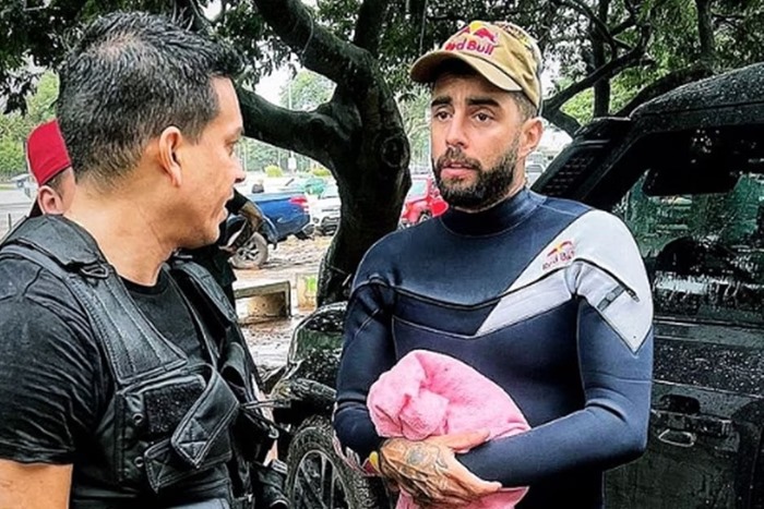 [Vídeo] Pedro Scooby rebate críticas após ajudar vítimas de enchentes no RS: “Estávamos lá para salvar vidas”