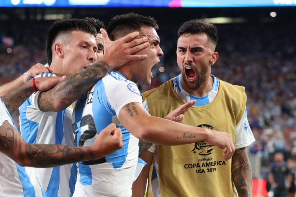 Com gol no fim, Argentina vence o Chile e se classifica às quartas da Copa América