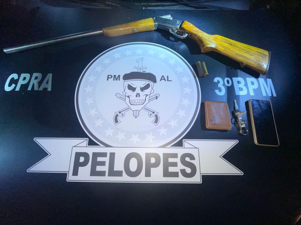 Polícia prende suspeito de tentativa de homicídio, em Arapiraca