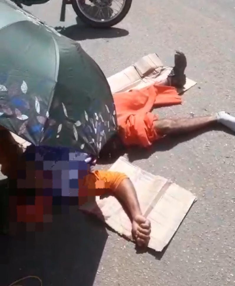 [Vídeo] Motociclista fica ferido após colidir com cachorro em Palmeira dos Índios