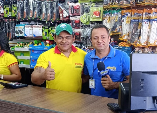 [Áudio] Loja Paraíba Shopping 20 é inaugurada em Palmeira dos Índios