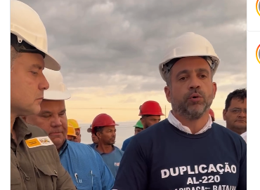 {Vídeo} Paulo Dantas fala da construção do Hospital Metropolitano e obras viárias em Palmeira, Arapiraca e Taquarana