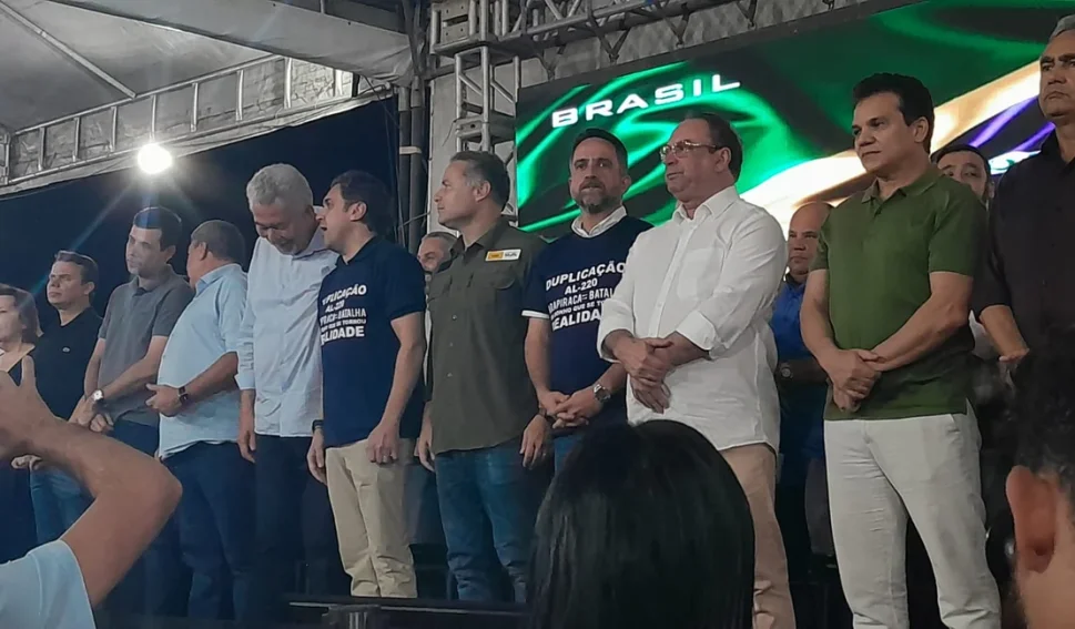 Paulo Dantas inaugura trecho da duplicação da AL 220, com solenidades em batalha e Arapiraca