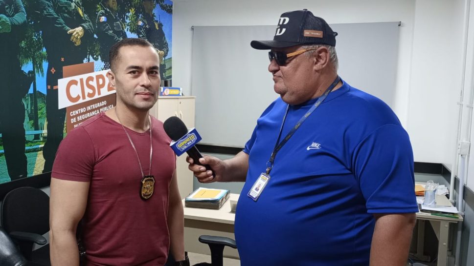 [Áudio] Diogo Martins, homenageado com Medalha do Mérito da Polícia Civil, concede entrevista para Rádio Sampaio