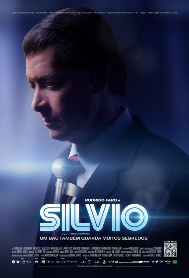 Rodrigo Faro interpreta Silvio Santos em cinebiografia prevista para setembro