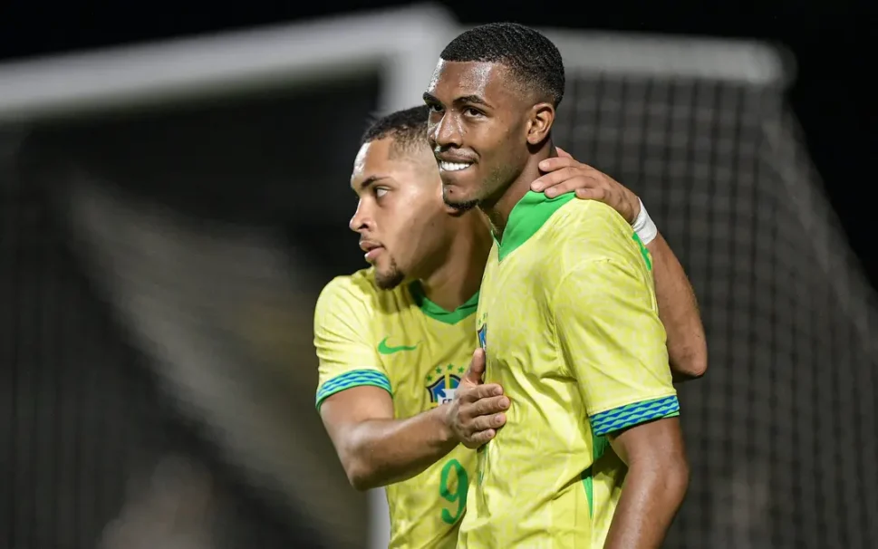 Em São Januário, Brasil bate México em preparação para o Sul-Americano Sub-20