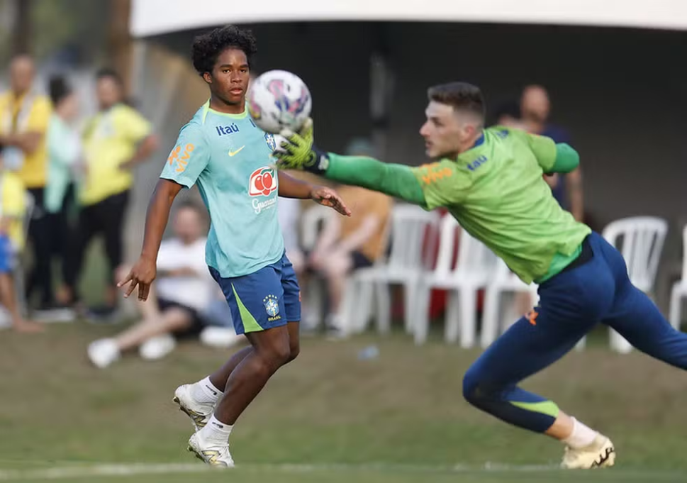 Escalação da Seleção: Dorival arma Brasil com Endrick para enfrentar o Paraguai