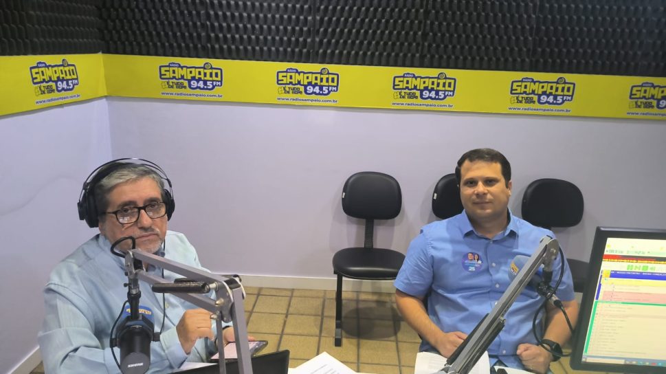 [Vídeo] Gervásio Neto participa de sabatina na Rádio Sampaio 94.5 FM