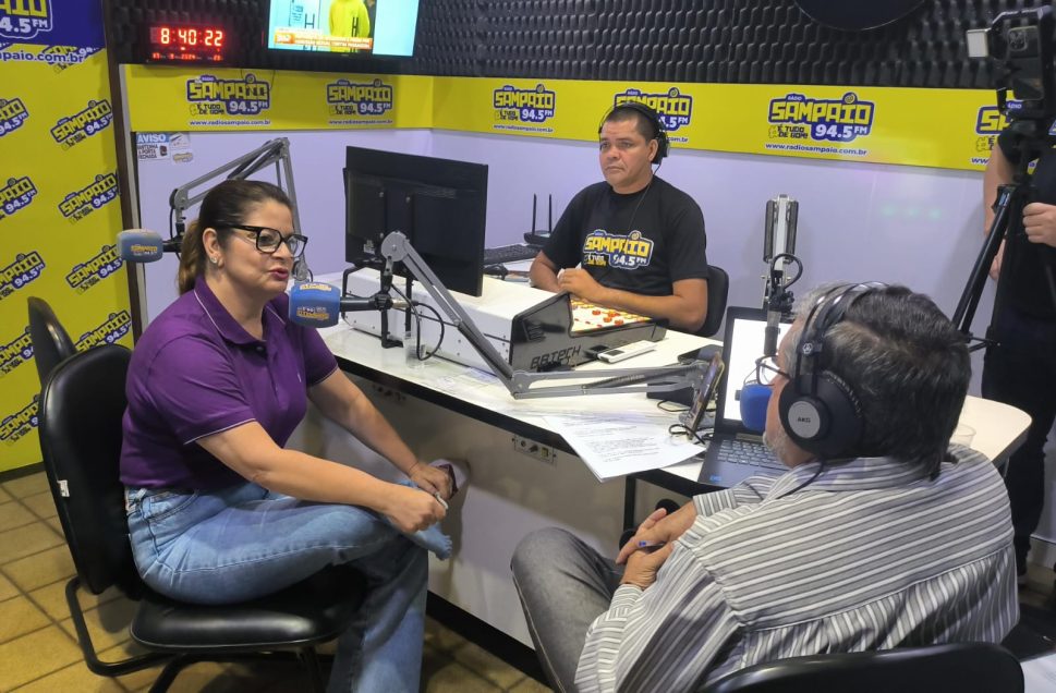 [Vídeo] Mosabelle Ribeiro participa de sabatina na Rádio Sampaio 94.5 FM