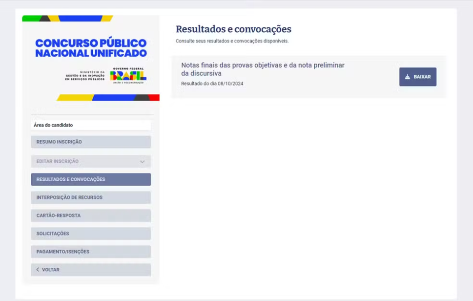 Notas do CNU são divulgadas; veja como acessar