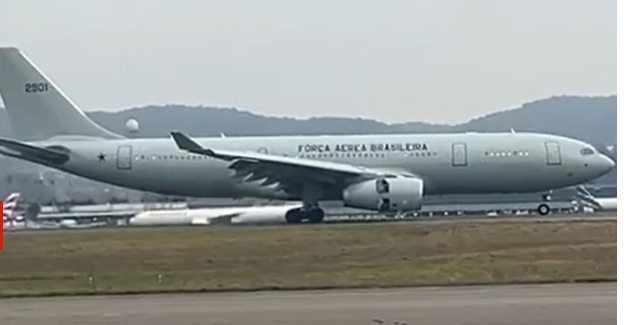 Quarto voo da FAB pousa no Brasil com 211 repatriados do Líbano